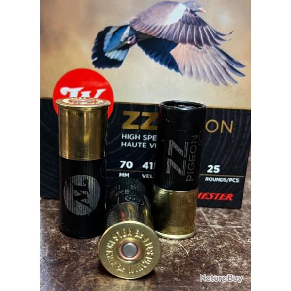 DESTOCKAGE WINCHESTER ZZ PIGEON PAR CARTON DE 250 CARTOUCHES SOIT 10 BOITES