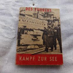 livret journée allemande propagande Des Führers - Kampf Zur See