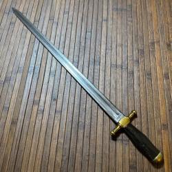 GLAIVE MODÈLE 1838 D'ADMINISTRATION COULEAUX & CO KLINGENTHAL PLUS RARE QUE LA DAGUE