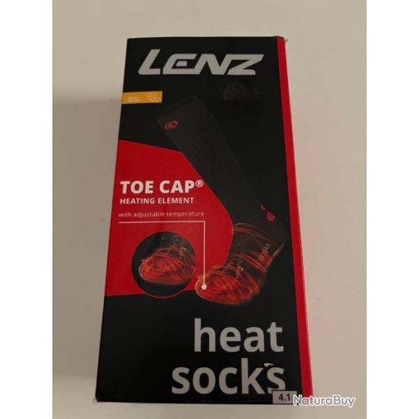 Destockage chaussettes chauffante Lenz 4.1 taille 42-44