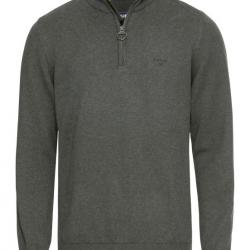 Pull en coton Tain Half Zip (Couleur: vert, Taille: M)