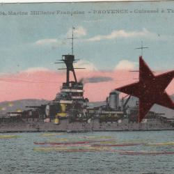 CPA - MARINE Militaire Francaise  - "PROVENCE" Cuirassé àTurbine N°267