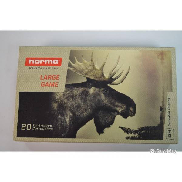 1 BOITE DE 20 BALLES NORMA 9.3X62 VULKAN 15 G/232 GR   NEUVE