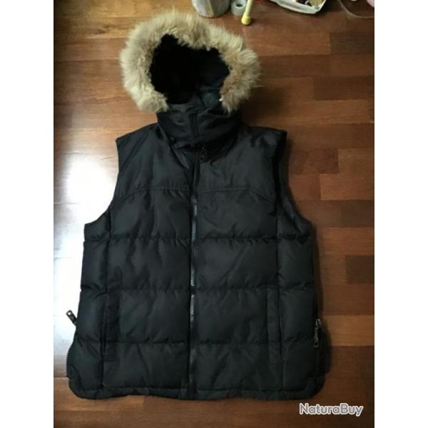 Veste gilet sans manche doudoune