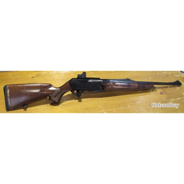 Carabine browning shorttrac Battue, cal 7mm WSM avec point rouge docter