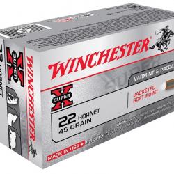 WINCHESTER 22 hornet, 2.92 g, Boite de 50