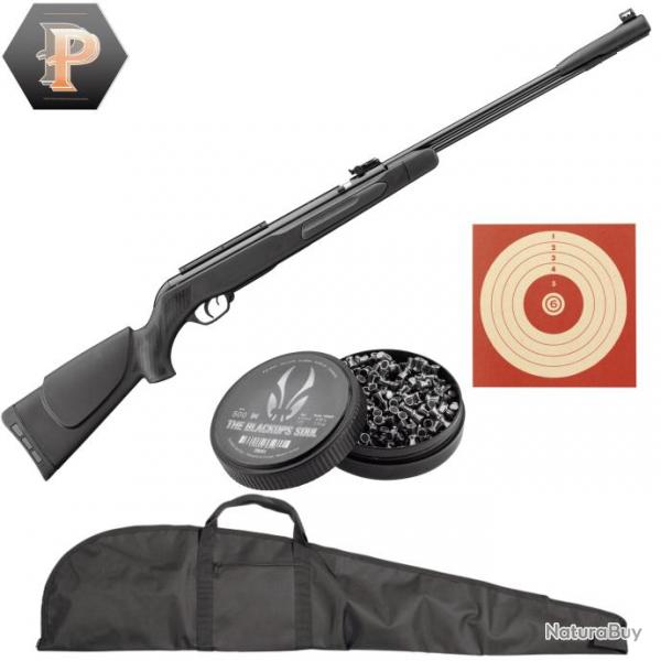 Carabine  plombs Gamo CFX Cal. 4.5 mm-19,9 J + plombs + cibles + fourreau