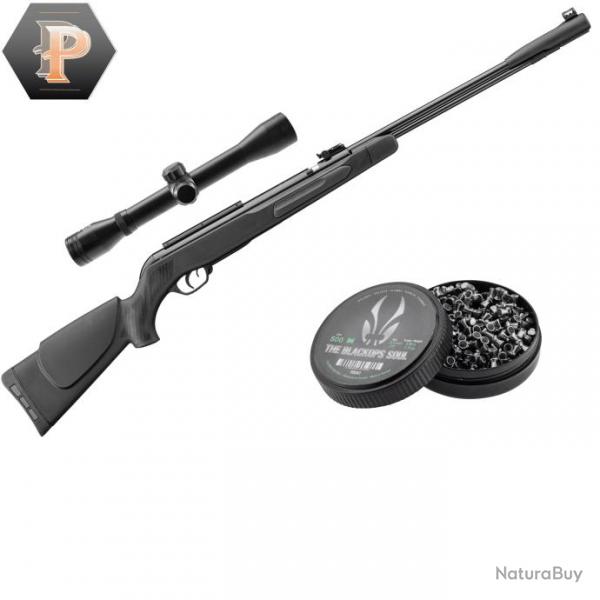 Carabine  plombs Gamo CFX Cal. 4.5 mm-19,9 J + plombs + lunette