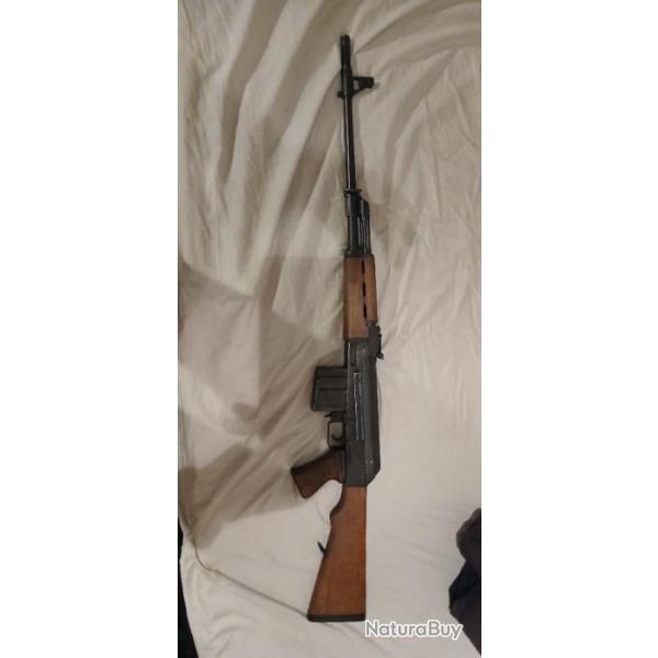 Zastava M76 Calibre 8x57is Cat c Rep Manuelle avec silencieux et montage zrak