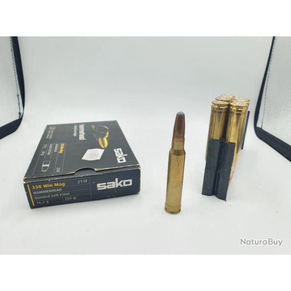 LOT 18 MUNITIONS NORMA/SAKO CALIBRE 338 WIN MAG