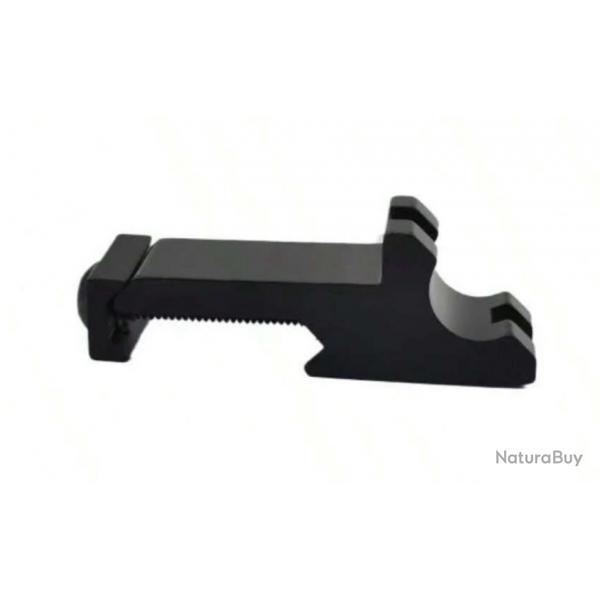 Rail Picatinny  angle de 45 en alliage d'aluminium