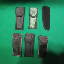 lot de 6 étuis couteaux pour ceinture