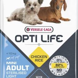 OPTILIFE ADULT MINI LIGHT STERILISED 7.5KGS