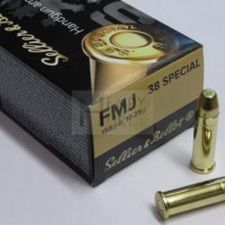 SELLIER BELLOT 38 SPECIAL 158 GR FMJ X50