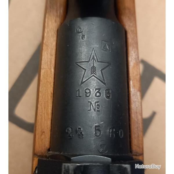 MOSIN NAGANT TULA 1936 URSS 91/30 Lunette PEM