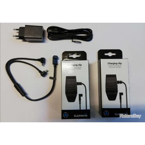 Chargeur complet double pour colliers GARMIN T5 ou TT15