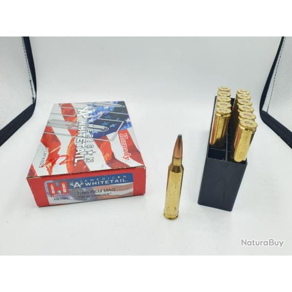 LOT 23 MUNITIONS 7 REM MAG HORNADY/WINCHESTER