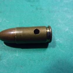 1 munition en 9 m/m Para WW2 marquage: (CP 43 9 MM) neutralisée