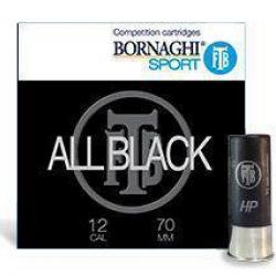 1 carton de 250  Bornaghi All- Black  28g bourre a jupe plombs 7 1/4