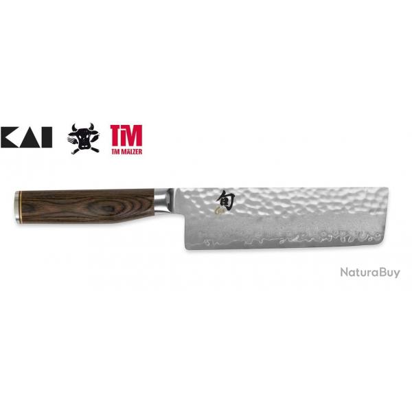 Kai TDM-1742 Shun Premier Tim Mlzer  Nakiri Lame 5.5" (14 cm), Poigne 12 cm