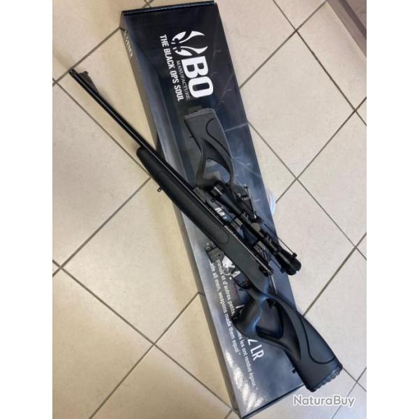 Vends carabine BO Manufacture cal.22LR quipe lunette et 1 bote de balles.