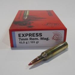 1 boites neuve de 20 cartouches  de calibre 7MM Remington Magnum, Geco Express 155grs