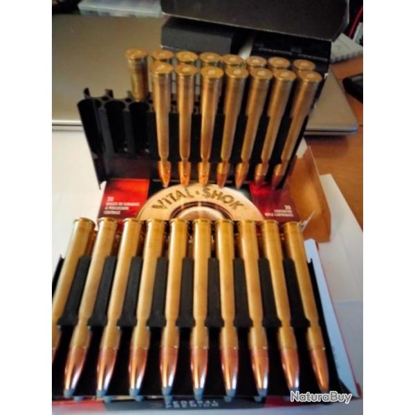 Munition 9,3x74R Nosler Partition 18,67g/286G marque Fdral