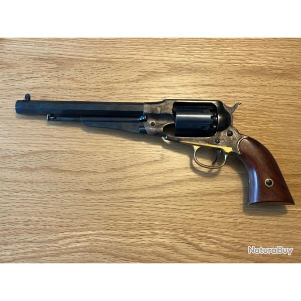 REVOLVER UBERTI 1858 ARMY JASPE/BLEU POUDRE NOIRE