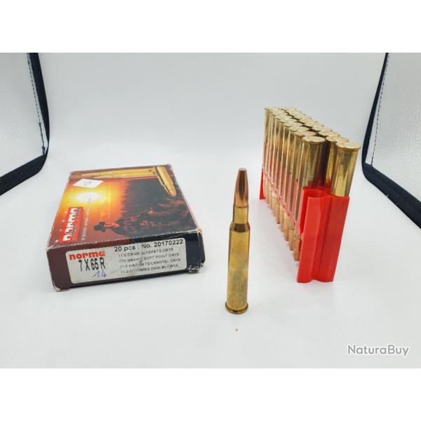 BOITE DE 20 MUNITIONS NORMA 7X65R - 170GRS SP ORYX