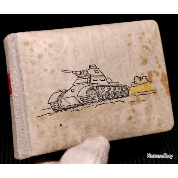 Album allemand d'un tankiste Wehrmacht WW2