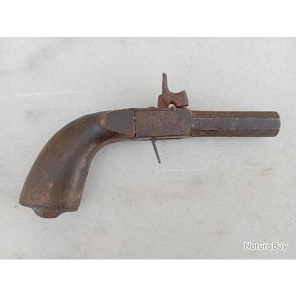 PISTOLET A PERCUTION ANCIEN