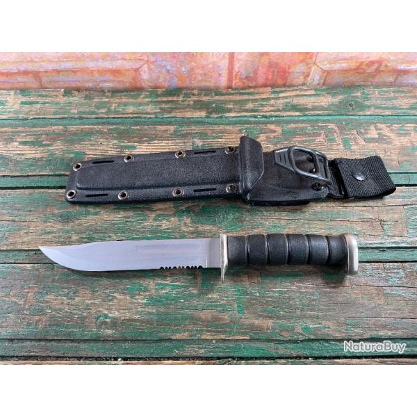 Couteau de chasse KA-BAR USMC D2 Extreme - Robuste, polyvalent et emblmatique US ARMY dague