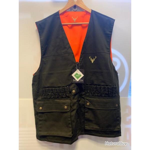 gilet de chasse rversible north company