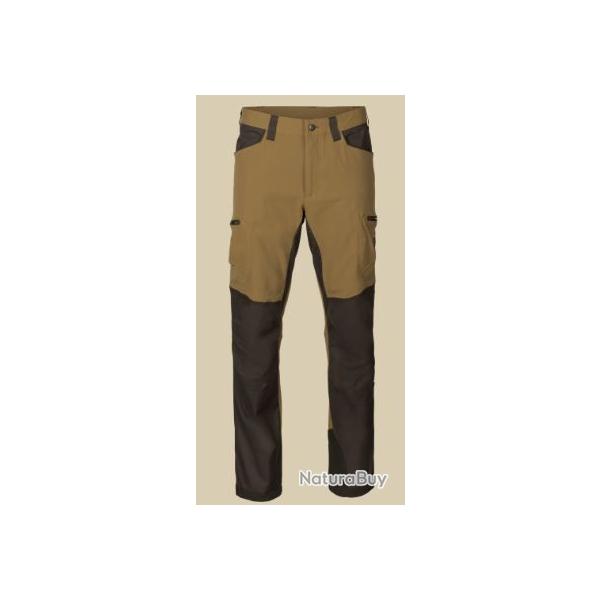 PANTALON HARKILA RAGNAR BRUN/BEIGE