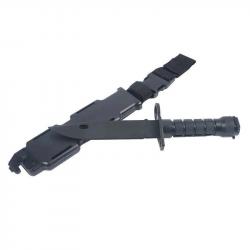 Baïonnette Commando + Etui Factice - Noir / CN