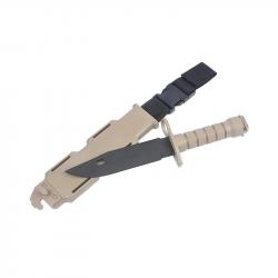 Baïonnette Commando + Etui Factice - Tan / CN