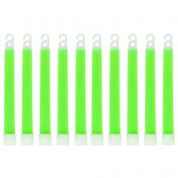 Bâton lumineux type Cyalume - Vert (x10)