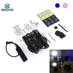 Boitier Lampe/Laser+IR Type DBAL-A2 WADSN METAL (Noir) - Laser bleu