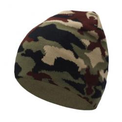 Bonnet camouflage militaire - Vert / Taille unique