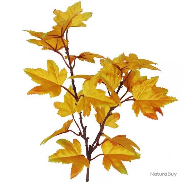 Branche d'rable artificielle - Jaune