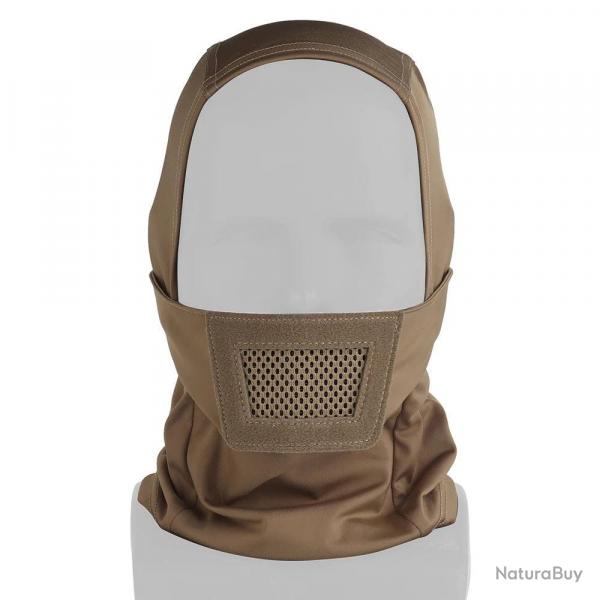 Cagoule Avec Protection Buccale - Tan