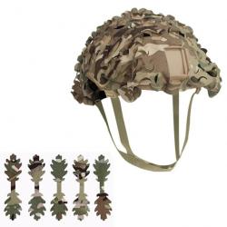 Camouflage de Casque 3D pour Casques Tactiques - Multicam feuille