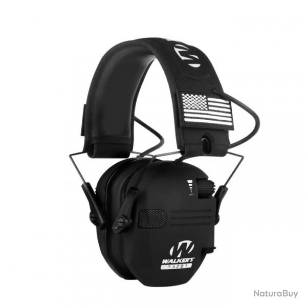 Casque Audio Tactique Type Razor - Noir