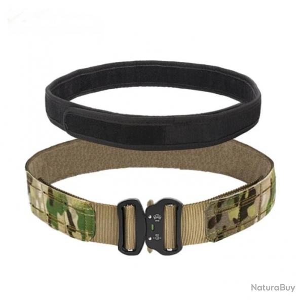 Ceinture Tactique avec Boucle Mtallique - Multicam / M