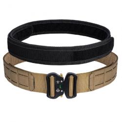 Ceinture Tactique avec Boucle Métallique - Tan / M