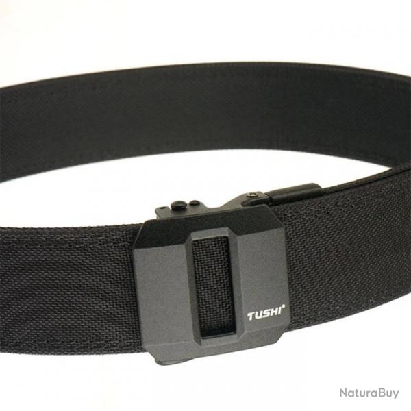 Ceinture tactique Low-Profile - Noir / 120 Cm