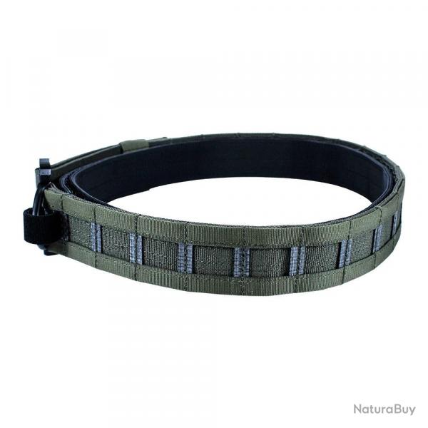 Ceinture Tactique MOLLE  Double Couche avec Boucle Mtallique Ranger Green
