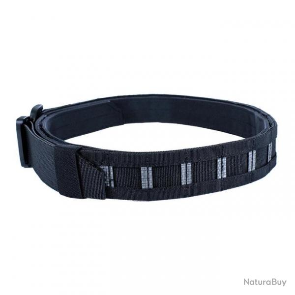 Ceinture Tactique MOLLE  Double Couche avec Boucle Mtallique - Noir / M