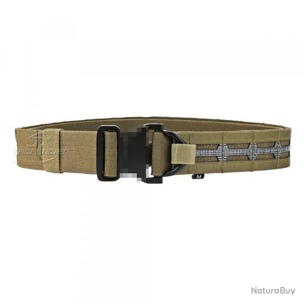 Ceinturon Tactique Rigide Type TF51 + Insert Ceinturon Velcro Tan