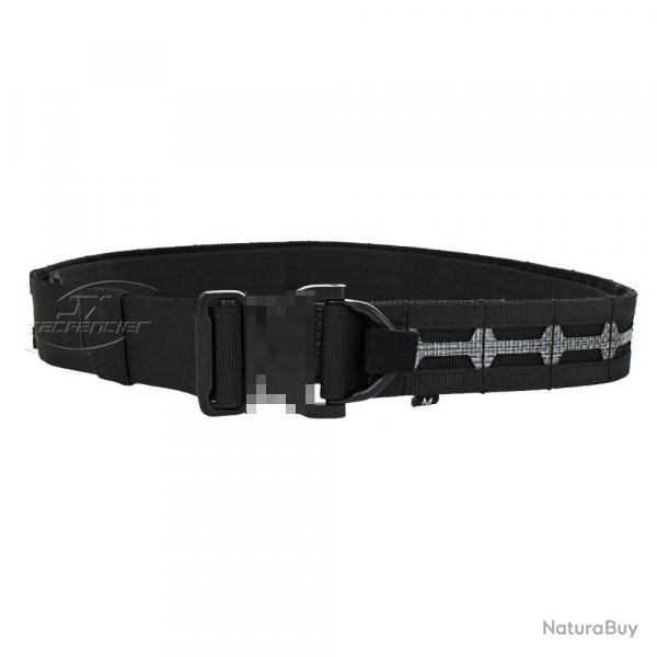 Ceinturon Tactique Rigide Type TF51 + Insert Ceinturon Velcro - Noir / XL